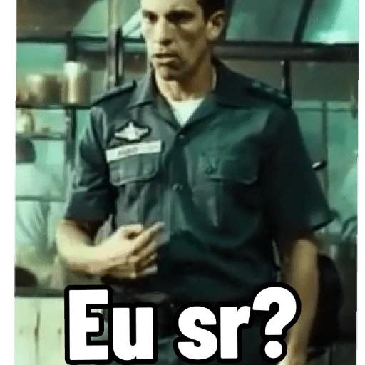 Figurinha: Eu sr?