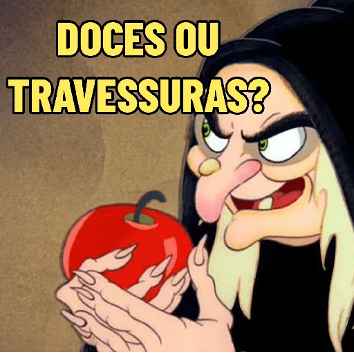Figurinha: Doces ou Travessuras?