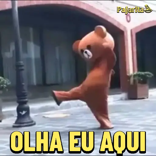 Figurinha: Ursinho Dançando