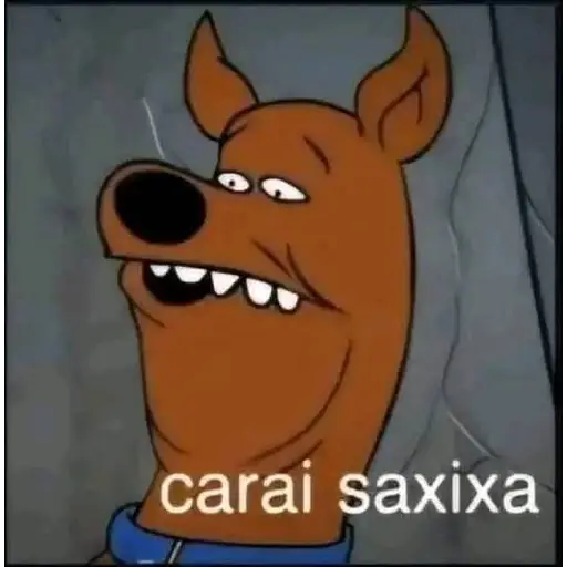 Figurinha: Scooby Doo, Carai Saxixa