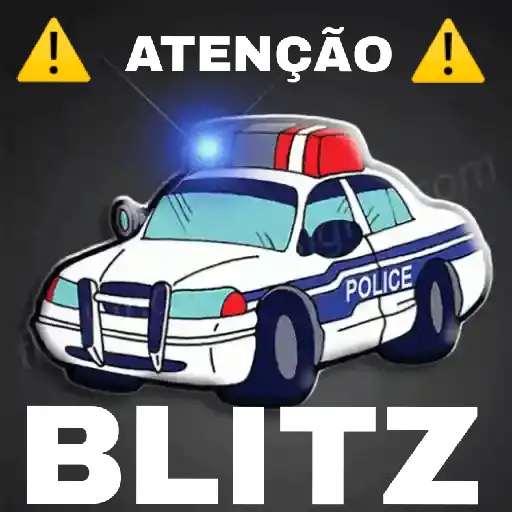 Figurinha: Atenção Blitz Policial