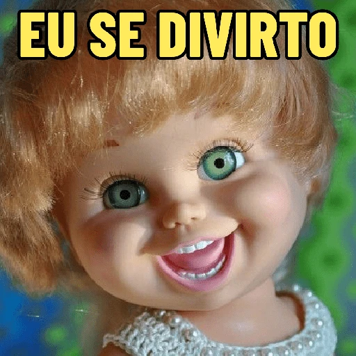 Figurinha: Eu me divirto