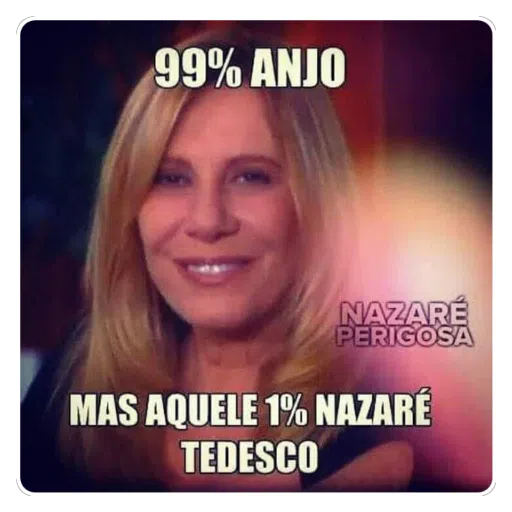 Figurinha: Nazare Tedesco 99% Anjo