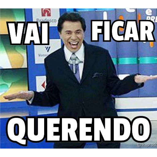 Figurinha: Silvio Santos: Vai ficar querendo