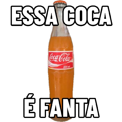 Figurinha: Essa Coca é Fanta