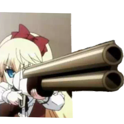 Figurinha: Chibi atiradora