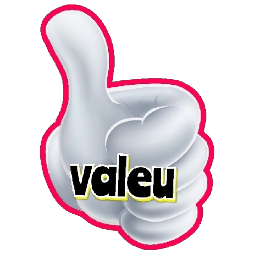 Figurinha: Valeu