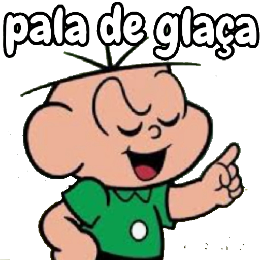 Figurinha: Cascão fala de graça