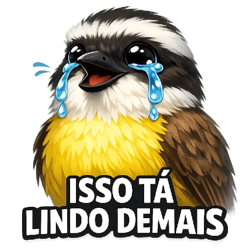 Figurinha: Isso tá lindo demais