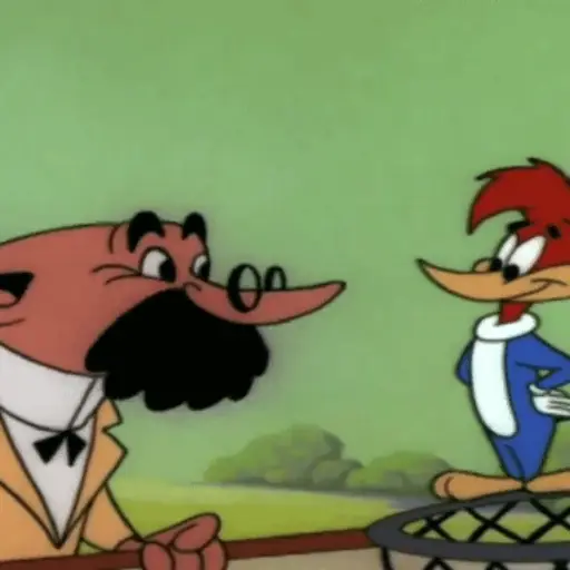Figurinha: Pica-Pau e Zeca Urubu