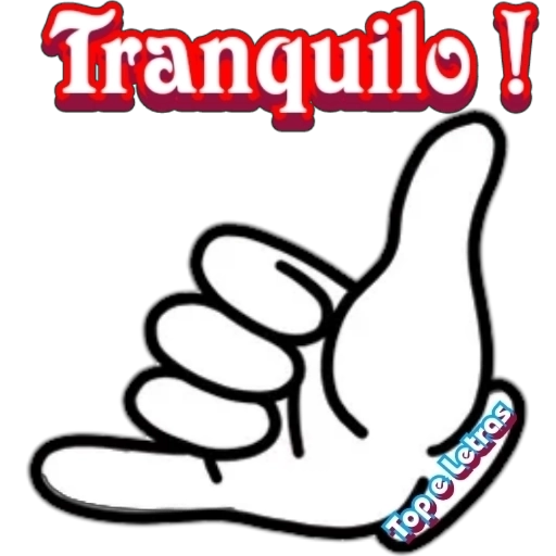Figurinha: Tranquilo, relax