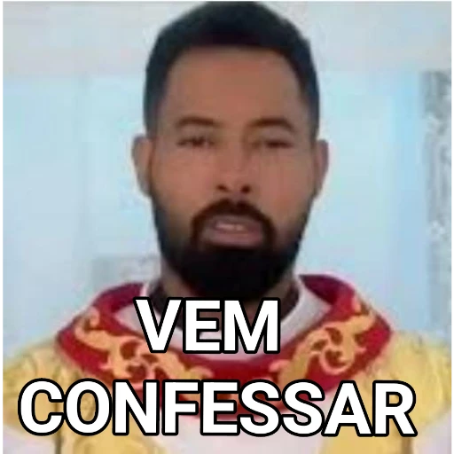 Figurinha: Padre Vem Confessar