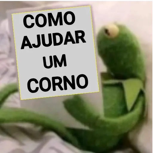 Figurinha: Como Ajudar Um Corno