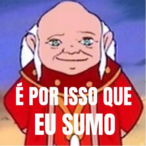 Figurinha: É por isso que eu sumo