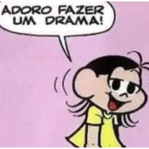 Figurinha: Adoro Fazer um Drama!