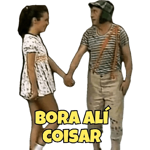 Figurinha: Chaves e Chiquinha