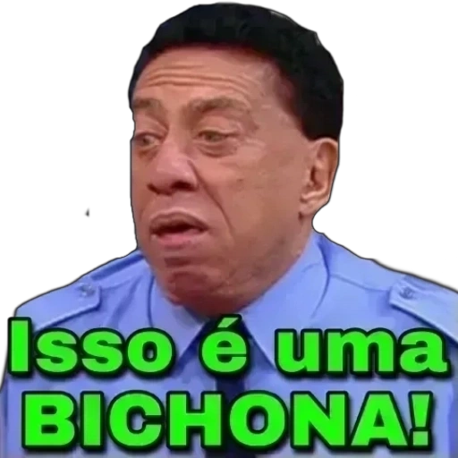 Figurinha: Isso é uma bichona!
