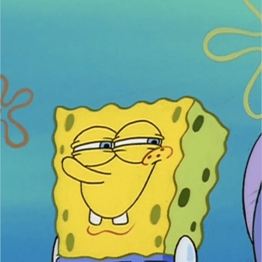 Figurinha: Bob Esponja malicioso