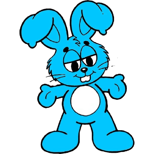 Figurinha: Sansão, o coelho azul