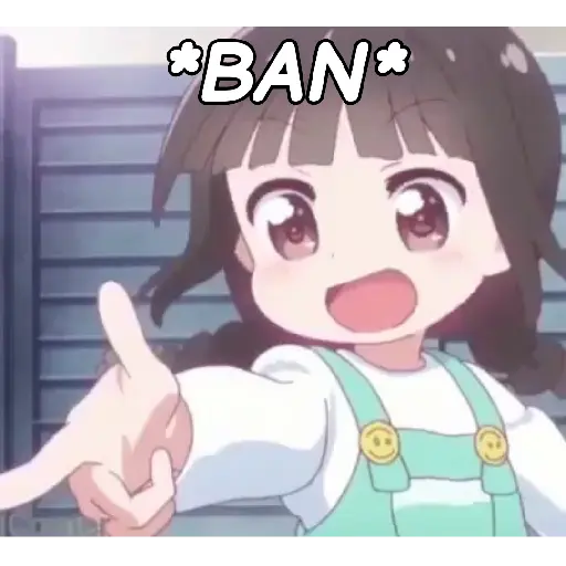 Figurinha: Ataque BAN!
