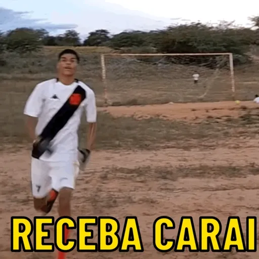 Figurinha: Receba Carai