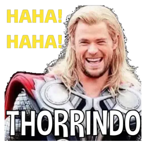 Figurinha: Thor Rindo