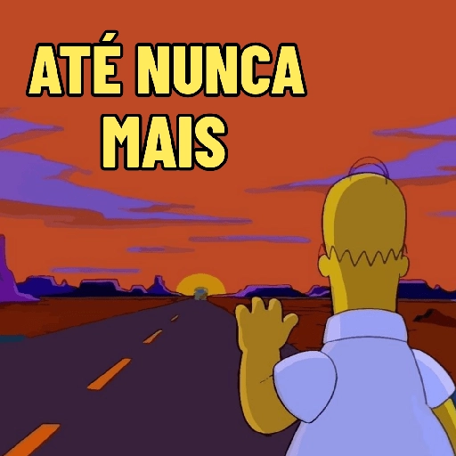 Figurinha: Até Nunca Mais Homer Simpson