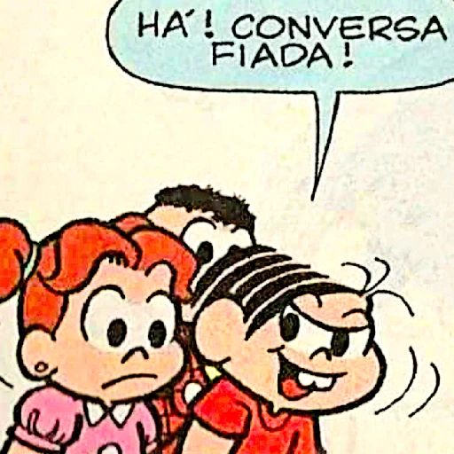 Figurinha: Turma da Mônica: Conversa fiada!
