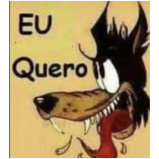 Figurinha: Cachorro querendo algo