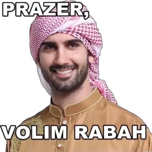 Figurinha: Prazer, Volim Rabah
