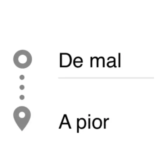Figurinha: De mal a pior