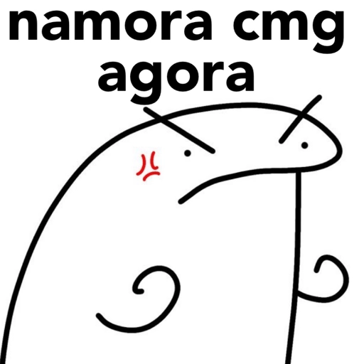 Figurinha: Namora cmg agora