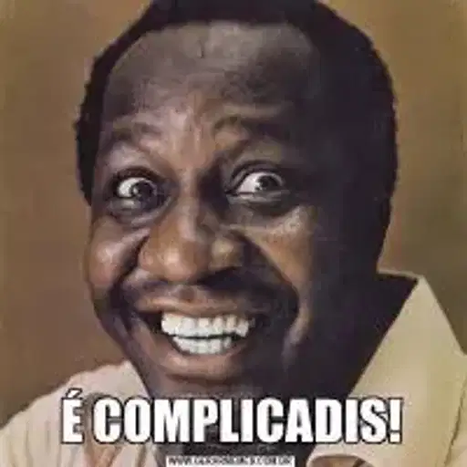 Figurinha: É ComplicaDIS!