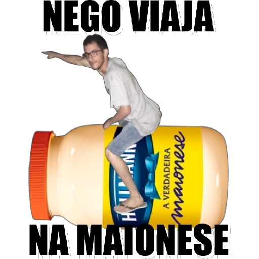 Figurinha: Nego Viaja na Maionese