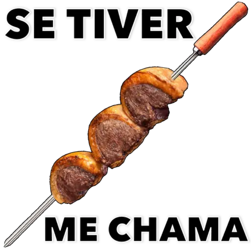 Figurinha: Se tiver me chama