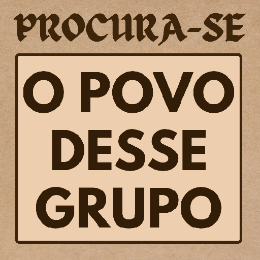 Figurinha: Procura-se o povo desse grupo