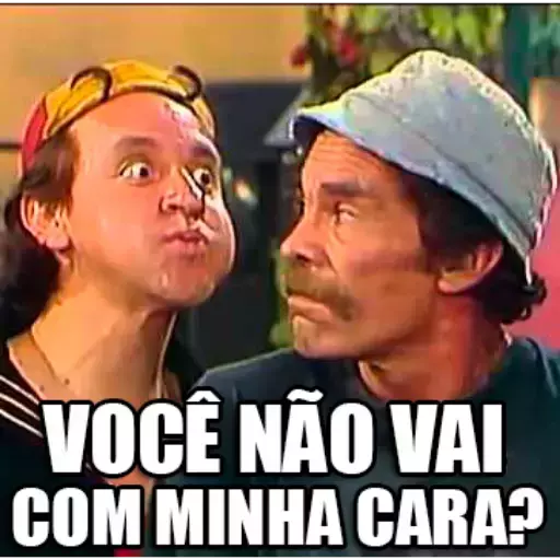 Figurinha: Chaves e Seu Madruga