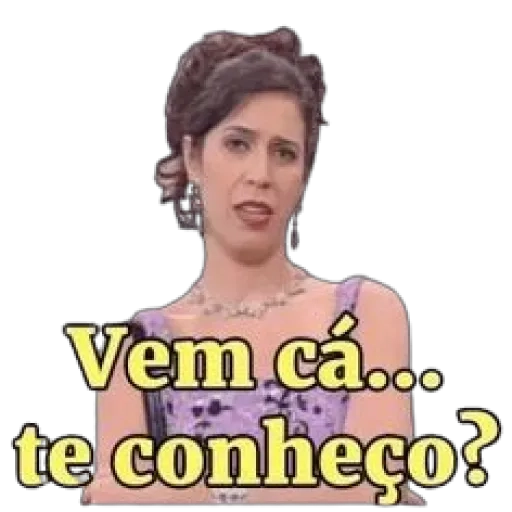 Figurinha: Vem cá... te conheço?