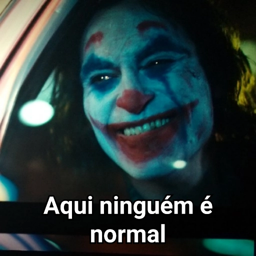 Figurinha: Coringa - Ninguém é normal