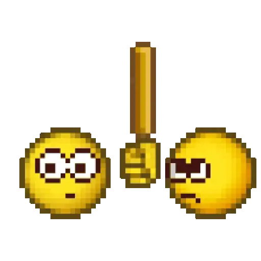 Figurinha: Emoji apanhando