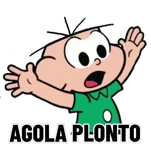 Figurinha: Anjinho Agola Plonto