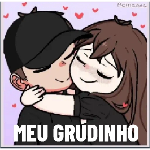 Figurinha: Meu Grudinho