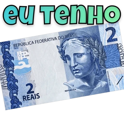 Figurinha: Eu tenho 2 reais