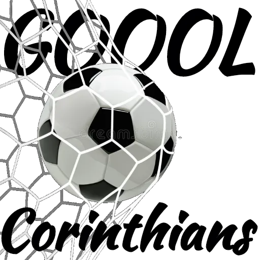 Figurinha: Bola de Futebol na Rede