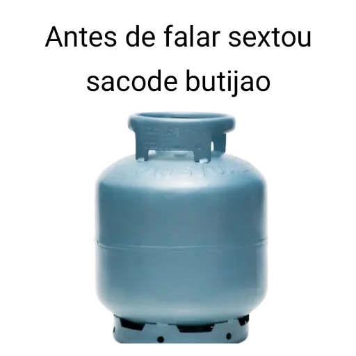 Figurinha: Antes de falar, sacode o botij