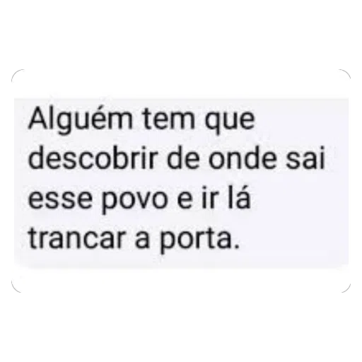 Figurinha: Trancar a porta
