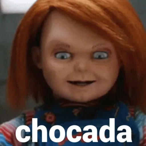 Figurinha: Chucky chocado