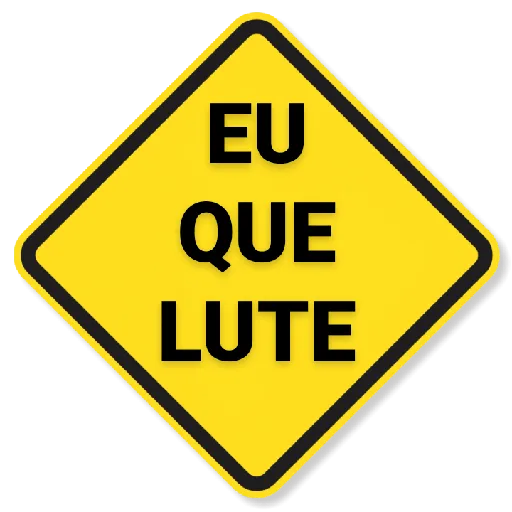 Figurinha: Eu que lute