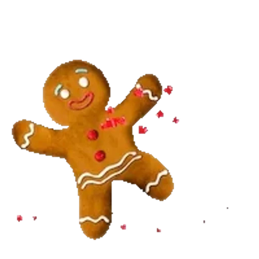 Figurinha: Biscoito de Gengibre Feliz