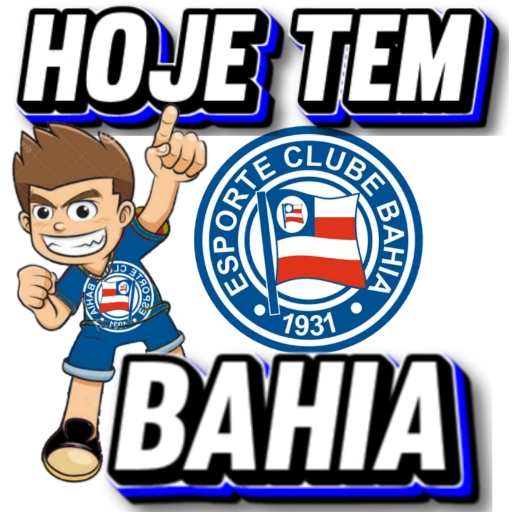 Figurinha: Hoje Tem Bahia